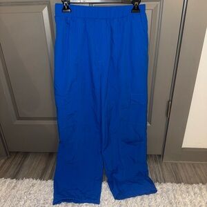 Blue Cargo Pants